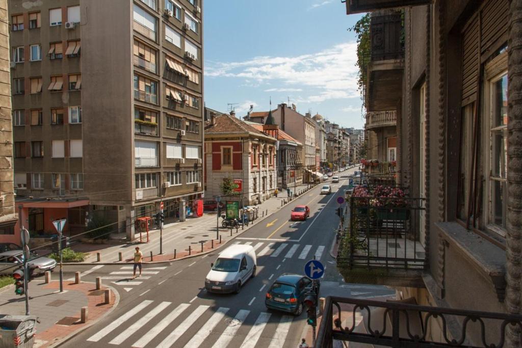 City Center Apartment With Balcony Belgrad Exterior foto